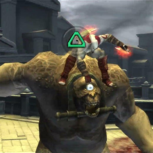 Chains of Olympus’ First Monster Boss #gaming #playstationclassics #games #kratos