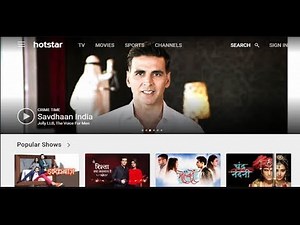 How to download hotstar in PC and laptops new 2018