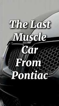 The Last Muscle Car From Pontiac! G8 GTX! 4 Door Corvette!
