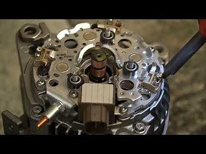 How To Rebuild Toyota Camry Alternator 04-06 L4 2.4L Part 2: Assembly and Test