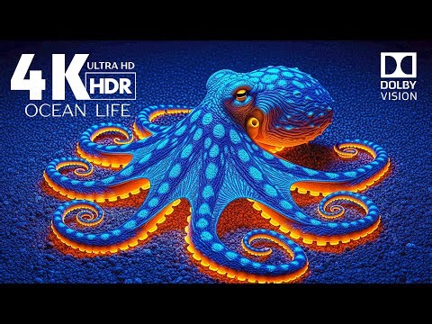4K HDR Underwater | Ocean Life