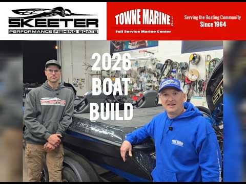 2026 Skeeter Bass Boat Build / Rigging