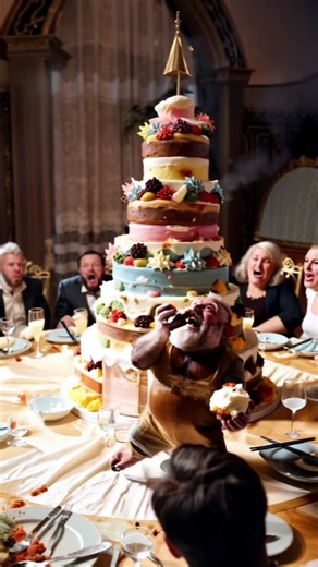 Dwarf and Big Cake Prank Compilation