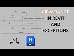 Revit tutorials - View range in Revit 2024 and exceptions