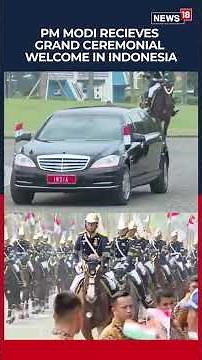 PM Modi in Indonesia: Grand Welcome in Jakarta Ahead of Bilateral Talks with Prabowo Subianto | N18S