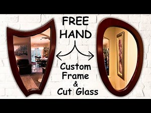 How To Build ANY Shape Mirror (Mid Century Inspired)