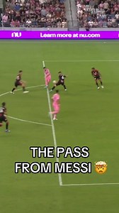 Messi's Incredible Pass to Suarez | MLS