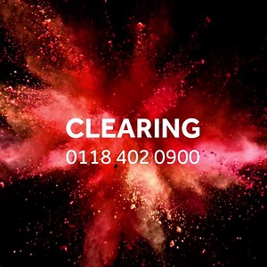 Join the University of Reading through Clearing. Call us on 0118 402 0900. | University of Reading | Facebook