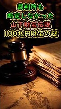 山下財宝は実在したのか 裁判所も結論だせなかった100兆円の謎【歴史ミステリー】