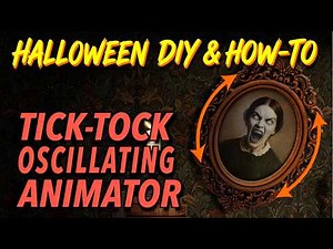 DIY Tick-Tock Mechanism | Oscillating Animator Build | Easy Rocking Motion for HALLOWEEN Props
