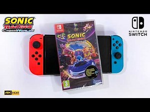 Sonic Racing: Crossworlds Unboxing