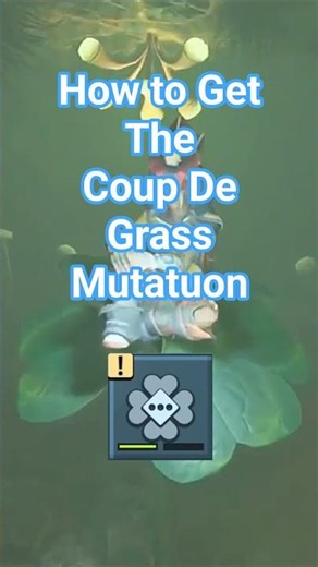 Getting the Coup De Grass mutation (1/2) #grounded2 #gaming #gamingshorts