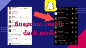 How to put Snapchat on dark mode | Enable dark mode in Snapchat