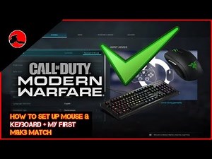 How to Set Up Mouse & Keyboard Call of Duty Modern Warfare + Gameplay