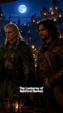 The Lanterns of Ashford Market - Medieval Tavern Music - Fantasy Folk Music #shorts