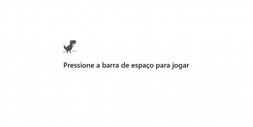 Como jogar o Jogo do Dinossauro do Google Chrome offline e online