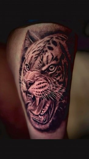 Shout out to at Billy Mack Purple Ink Tattoo Studio for killing this piece I added on to the wild animal leg sleeve! If you’re ever in #corpuschristi hit Billy up he will not disappoint!!! Hands down the best artist I’ve ever had! | Christy Brumbalow