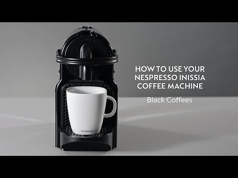Nespresso - Preparing coffee with Inissia