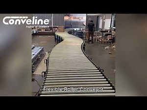 Flexible Roller Conveyors: Flexible to Material Handling for Production, Warehouses, dispatched area