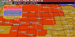 Blizzard Warning in effect from 3:00am Tuesday until 12:00pm Wednesday