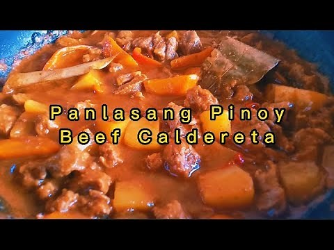 Panlasang Pinoy Beef Caldereta