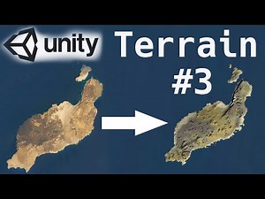 Terrain Tutorial Unity/HeightMap Create a Real-Life Map/Terrain/3-Cap/Video Games