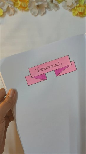 Easy journaling idea, not just assignment or project, everything can be made cool #easy #journali...