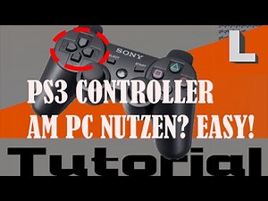 PS3 Controller mit Pc verbinden | Ohne MotioninJoy [Tutorial / Deutsch / English in Description]