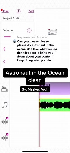 Reply to @conor_mac22 Astronaut in the Ocean clean #astronautintheocean #astronautintheoceanclean #cleanaudios #cleansounds #viral #cleanaudio