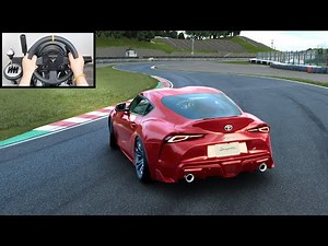 Drifting Toyota Supra on Suzuka Circuit - Gran Turismo 7 (Steering Wheel + Shifter) Gameplay