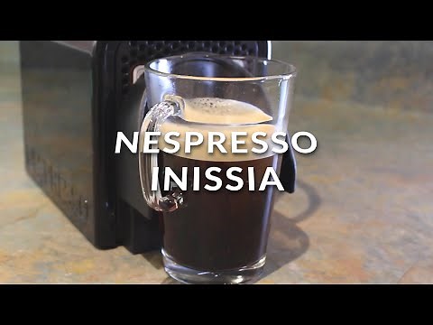 How to use a Nespresso Inissia Machine