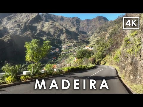This Island Is 90% Mountains | 4K Scenic Drive in Madeira 🇵🇹
