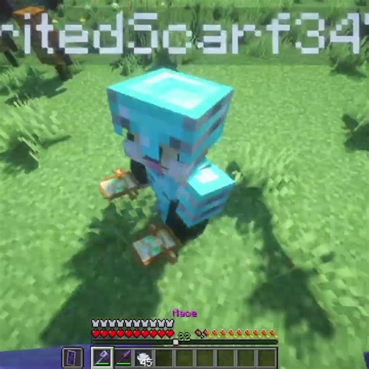 Different Levels Of Spearing #minecraft #fyp