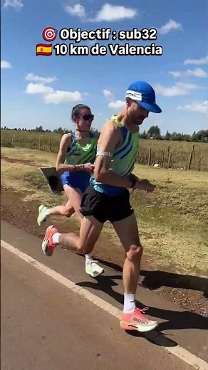 Elle s’entraîne pour battre le record suisse 🇨🇭 du 10 km… #run #running #10km
