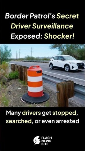 Border Patrol's Secret Driver Surveillance Exposed: November 2025 Shocker! #Shorts #BorderPatrol