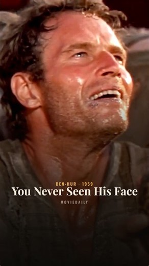You Never See His Face — One of Cinema's Most Powerful Scenes | Ben-Hur (1959) #Shorts
