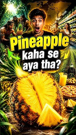 Origin of Pineapple #shorts #pineapple