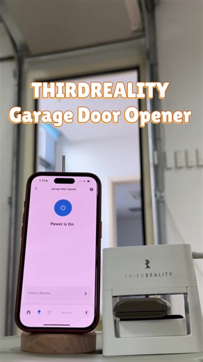 THIRDREALITY Garage Door Opener!!! #gadgets #smarthome #techgadgets #coolgadgetfinds #garagemusthaves #smartlock #musthavetech #homehackmusthave #handymanmusthave #diysecuritysystem #THIRDREALITY #homeassistant #DIY #applehome #garagedoor