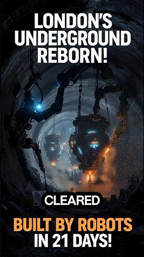 “Robots Built a Highway UNDER London in Just 21 Days! 🤖🚧 | Extreme Engineering”