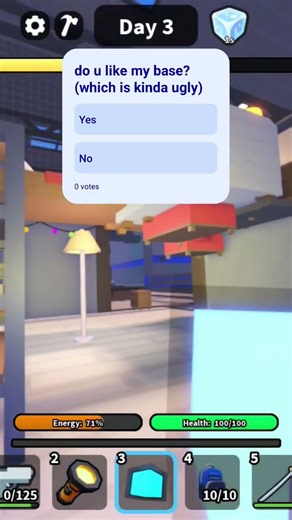 playing survive overnight in an omega store