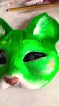 GNARPY CAT MASK !!! 🛸👽 #art #therian #cat #theriancat #alien #gnarpy #gnarpycat