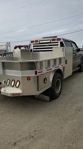 Aluminum SBV Flatbed. Martin Truck Bodies
