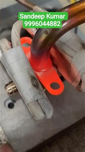 Copper to copper Induction Brazing Machine