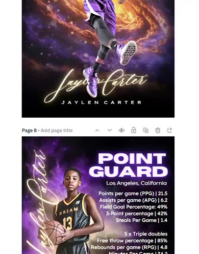 Custom Basketball Cards Basketball Trading Cards Canva Template Sport Cards Kids Sport Card Sports Card Template Custom Basketball Card - Etsy UK