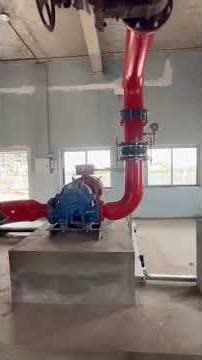 Fire Pump Room & Monitor Water Test 🌊 MIDC Safety Project | Professional Installation SEWP SERVICES