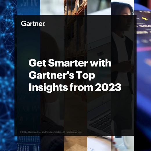 GenAI, future of work trends and technology disruptions were some of the popular topics that kept us all engaged in 2023. Explore insights from last year and prepare for the times ahead 💡 https://gtnr.it/3TOIIs3 #Insights #GenAI #FutureOfWork #TechTrends | Gartner