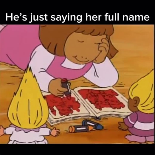 AyoCartoons! on Instagram: "I like the fact that she doesnt know that’s her real name Arthur S2 Ep19 ‘D.W.’s Name Game’ #pbskids #arthur #arthurpbs #arthurcartoon #ayocartoons"