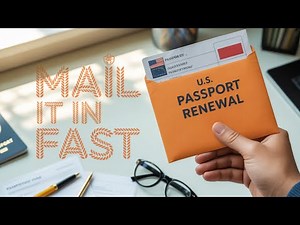 How to Renew a U.S. Passport by Mail Without Delays - Step by Step