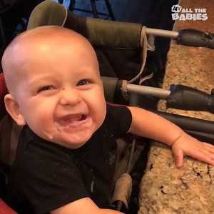 403K views · 10K reactions | Smiling so hard our cheeks hurt! 珞 | All The Babies | Facebook