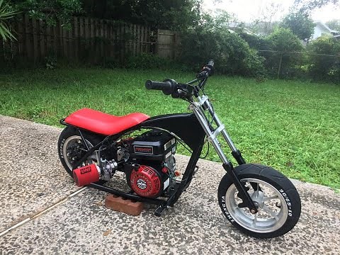 80mph Mini Bike Build & Walk Around